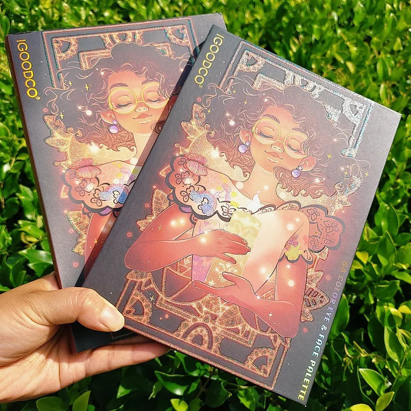 58 Color Professional Eyeshadow Palette - Matte Shimmer Metallic & Glitter Makeup Palette, Highly Pigmented, Long Lasting