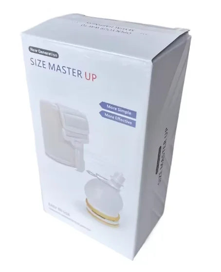 2025 New Size Master Pro Golden Extender with Fastigiate Vacuum Cup for Male Penis Enlargement System Penis Size Master PMP