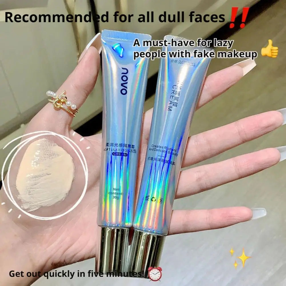 Long Lasting Oil Control Invisible Makeup Primer Pore Blurring Face Base Brightening Skin Tone Moisturizing Pre Makeup Cream