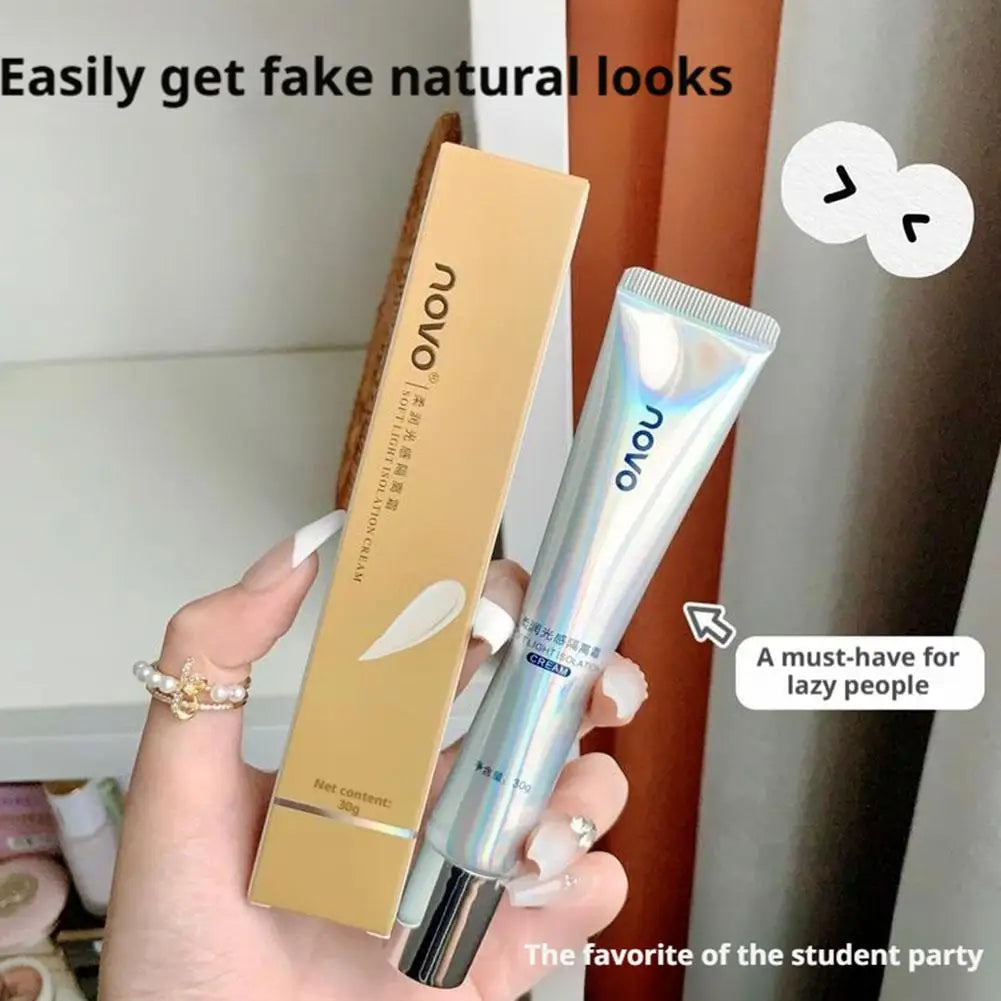 Long Lasting Oil Control Invisible Makeup Primer Pore Blurring Face Base Brightening Skin Tone Moisturizing Pre Makeup Cream