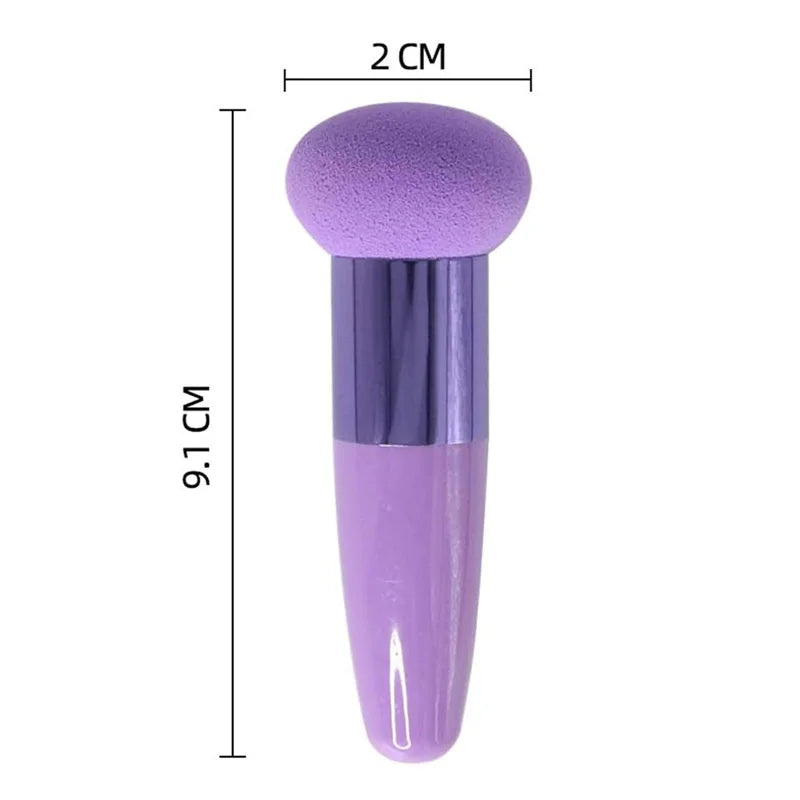 1-Pack Bullet-shaped Makeup Sponges - Holiday Party Beauty Set for Precision Blending & Photo-Ready Contouring powder puff