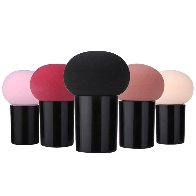 Mushroom head cosmetic puff foundation makeup sponge powder puff smooth sponge multi-function dry & wet beauty makeup tool