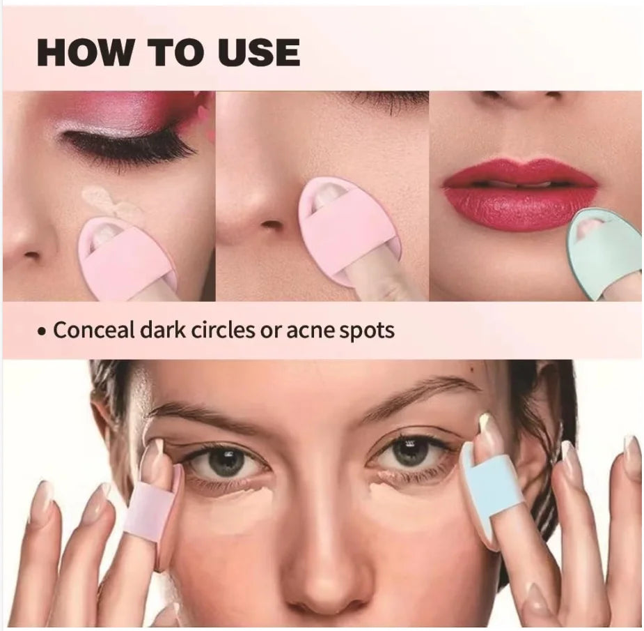 Complete All-in-One Makeup Sponge Set | Multi-Shape Beauty Blenders for Flawless Foundation, Concealer & Powder Application