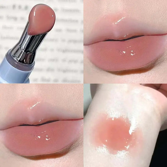 Mirror Watery Essence Lip Gloss Liquid Lipstick Jelly Lip Glaze Fading Lip Lines Water Light Jelly Makeup Moisturizing Lips Tint