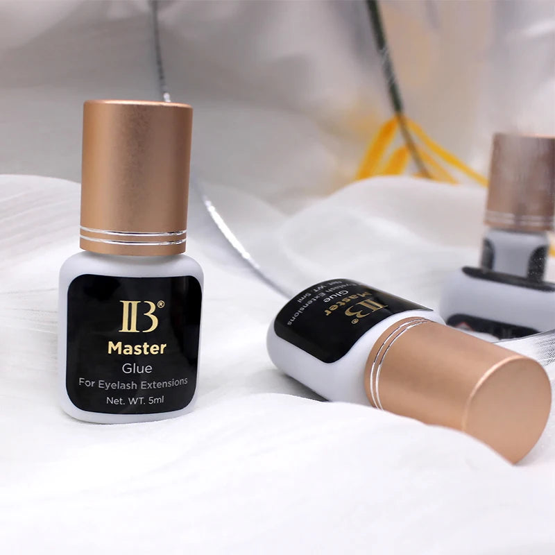 10 Bottles IB Master Glue 0.5s Korea Original Professional IBeauty False Lash Glue for Eyelash Extension 5ml Supplies 7 Weeks