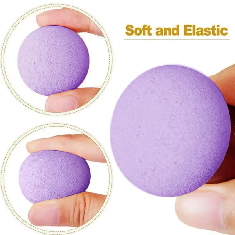 1-Pack Bullet-shaped Makeup Sponges - Holiday Party Beauty Set for Precision Blending & Photo-Ready Contouring powder puff