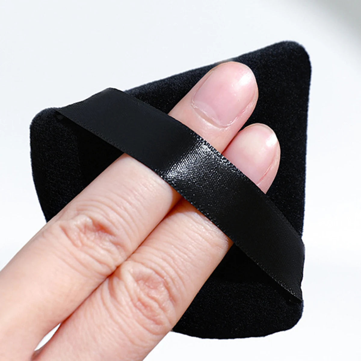 7Pcs Triangel Makeup Powder Puff Soft Velvet Cosmetic Sponges For Contouring, Eye Corners Air Cushion